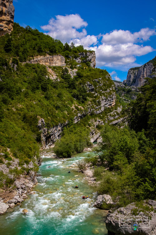 photo hydrospeed nage eau vive verdon